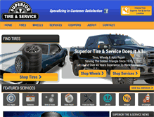 Tablet Screenshot of eztireshop.com